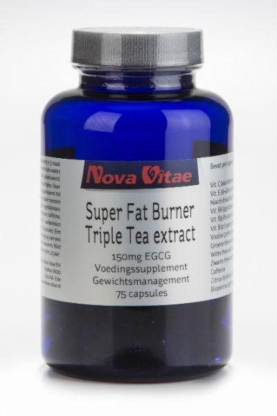 Super fat burner Triple Tea extract 150 mg EGCG Top Merken Winkel